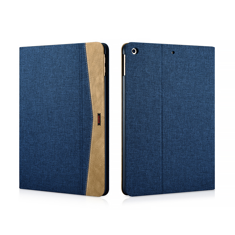 New iPad Simple Fabric Material Made Folio Cover Erudition Series(Size iPad Pro 9.7 inch